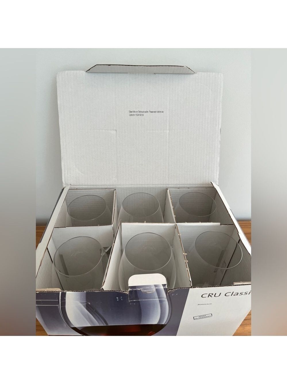 SCHOTT ZWIESEL Set of 6 Bordeaux Wine Glasses Cru Classic Tritan Dinner Party - Picture 11 of 14